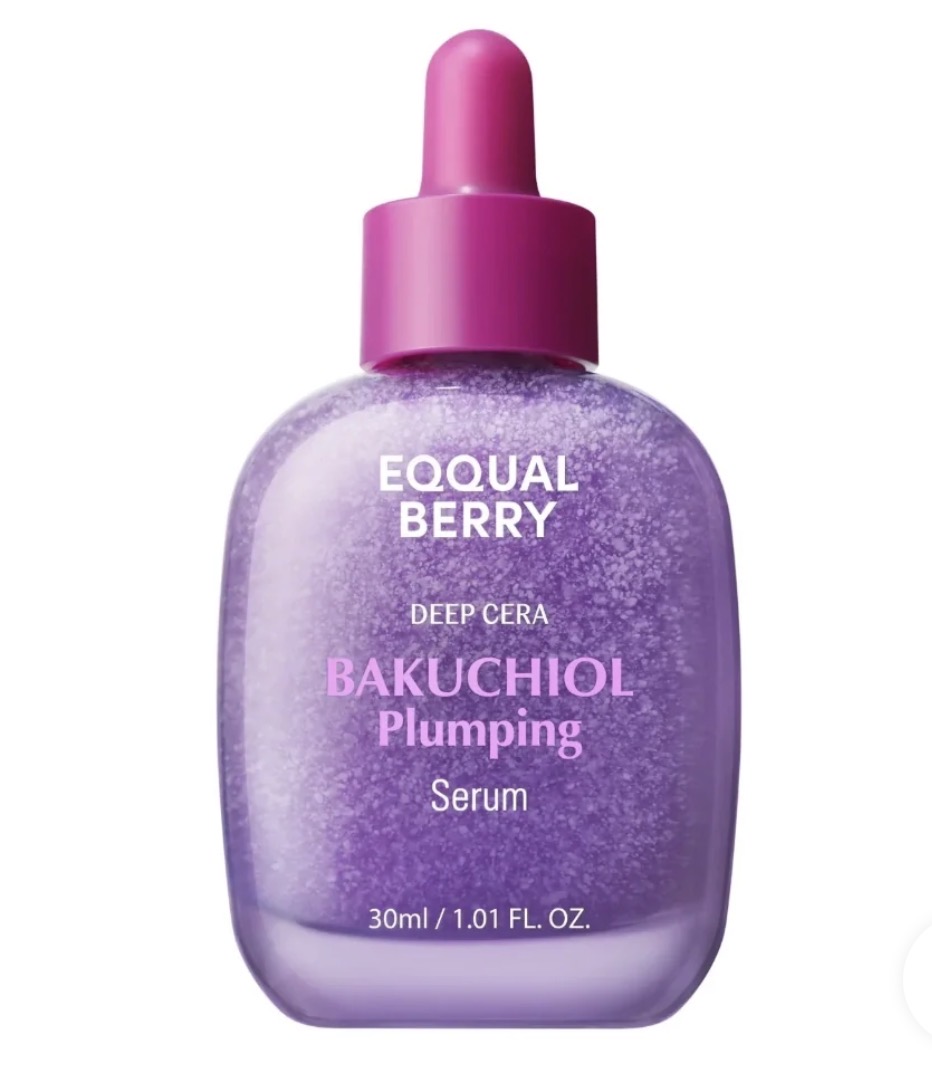 سرم ضد چروک و جوانساز باکوچیول پلامپینگ اکوال بری Bakuchiol Plumping Serum EQQUALBERRY حجم 30 میل