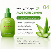 سرم ترمیم کننده، تسکین دهنده و ضد قرمزی اکوال بری EQQUAL BERRY مدل Aloe PDRN Calming حجم 30 میل