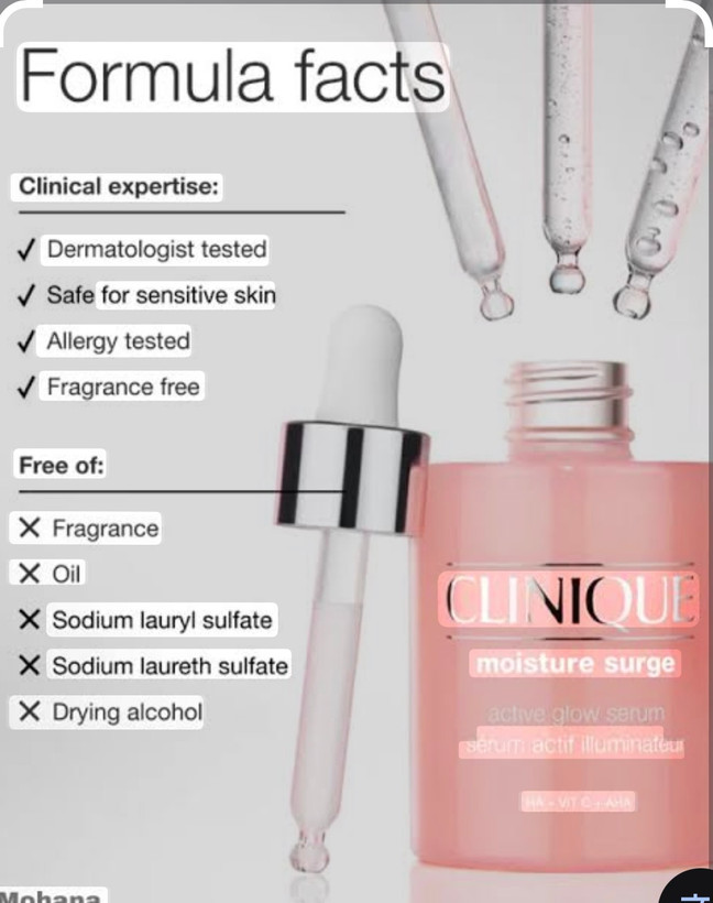 سرم آبرسان و روشن کننده کلینیک Moisture Surge