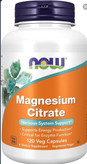 منیزیم سیترات NOW Magnesium Citrate 400mg (120 عددی)