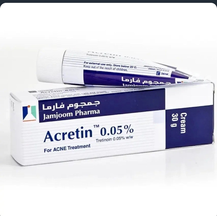 کرم ضدجوش و ضدلک ترتینوئین 0.025 اکرتین جمجوم فارما