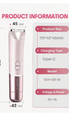 شیور شارژی صورت و بدن با موزن و اصلاحکننده مو شیگلم SHEGLAM Shaver اورجینال
