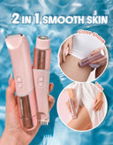 شیور شارژی صورت و بدن با موزن و اصلاحکننده مو شیگلم SHEGLAM Shaver اورجینال