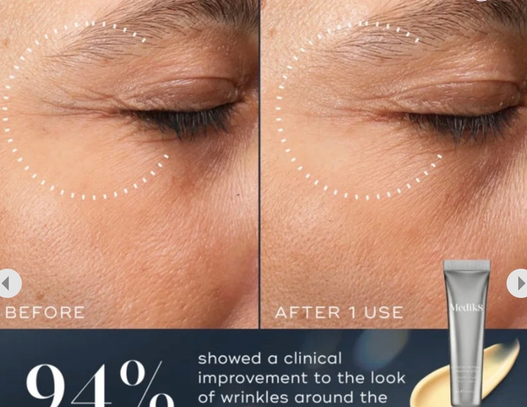 رتینول ۱۰دور چشم جوانساز و روشن کننده مدیک ایت | Medik8 Crystal Retinal Ceramide Eye