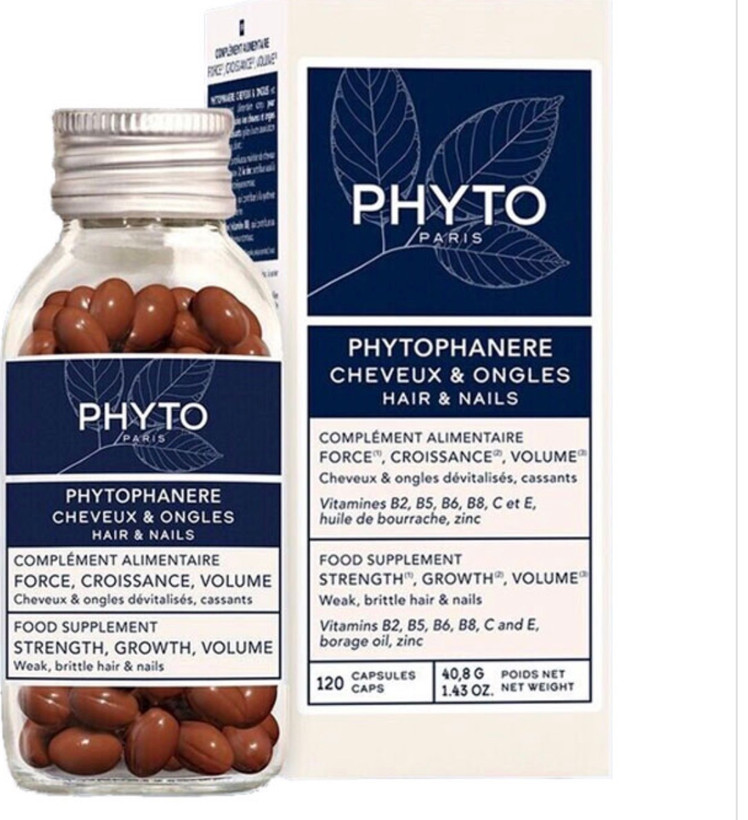 قرص مکمل فیتو فرانسه مدل Phyto Phanere بسته 120 عددی ساخت ایتالیا
