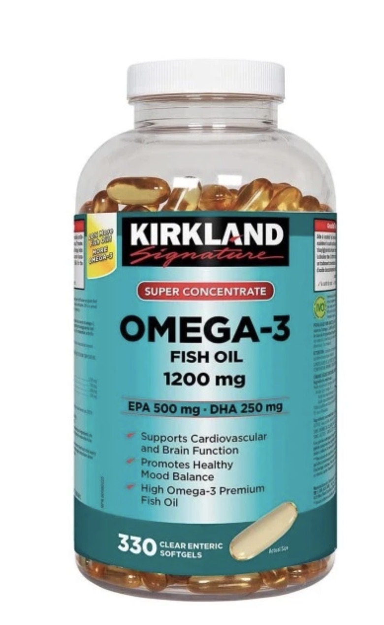امگا 3 کرکلند 1200mg (330 عددی) Kirkland Omega-3