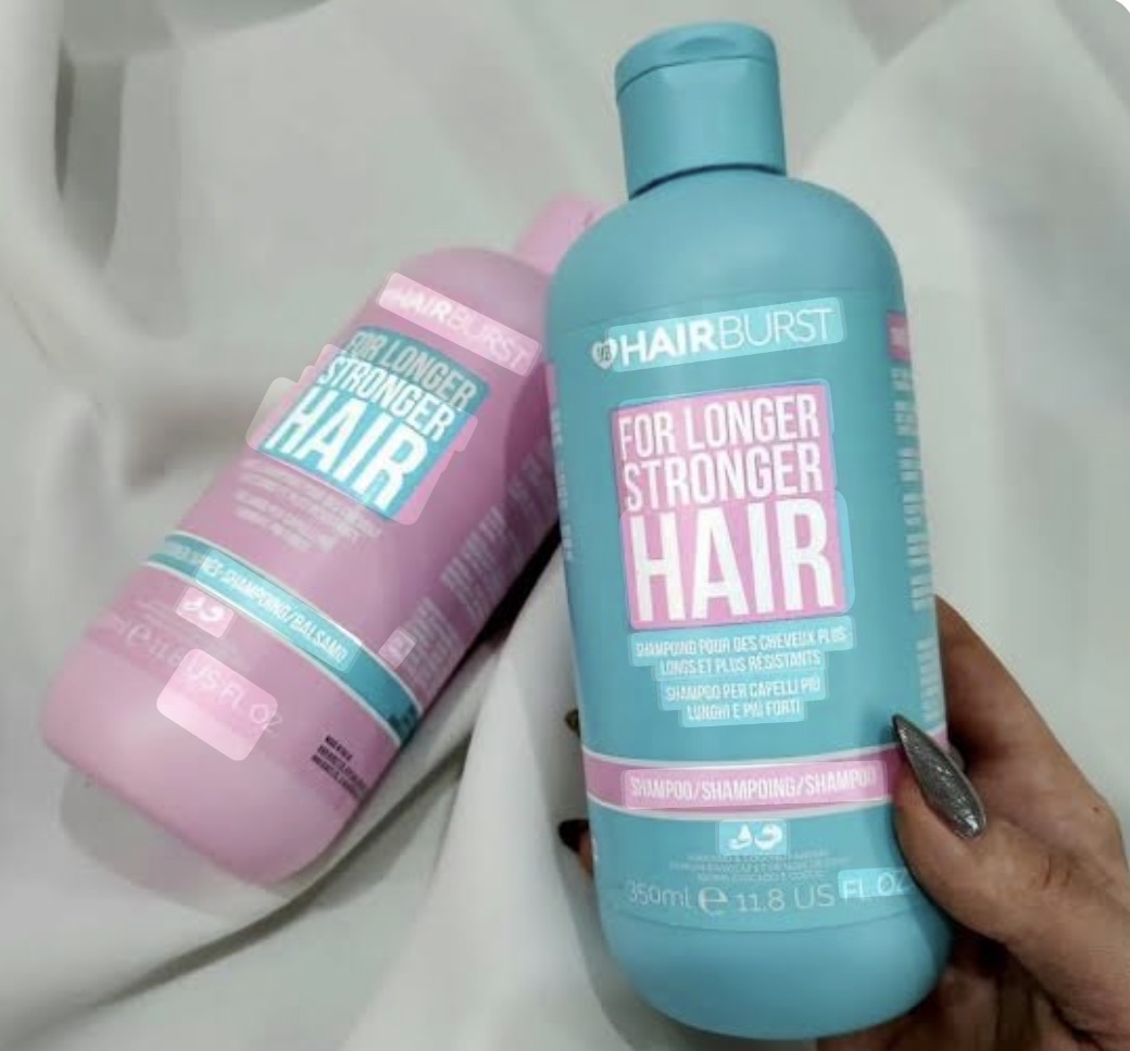 شامپو و نرم کننده هیربرست اصل | HAIRBUST Hair Growth | حجم ۳۵۰ میل