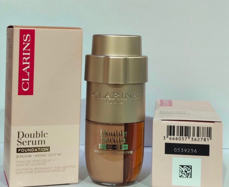 کرم پودر هیبریدی و مراقبتی کلارنس | Clarins Double Serum Foundation